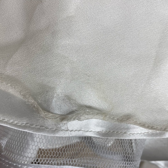 Sherri Hill Sparkly Show Stopper Strapless Gold and Cream Evening Gown Sz 4 - Picture 12 of 13